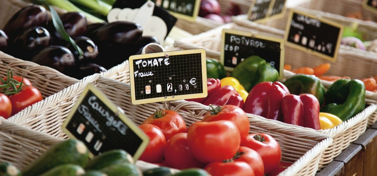 Provence market - Wine Paths